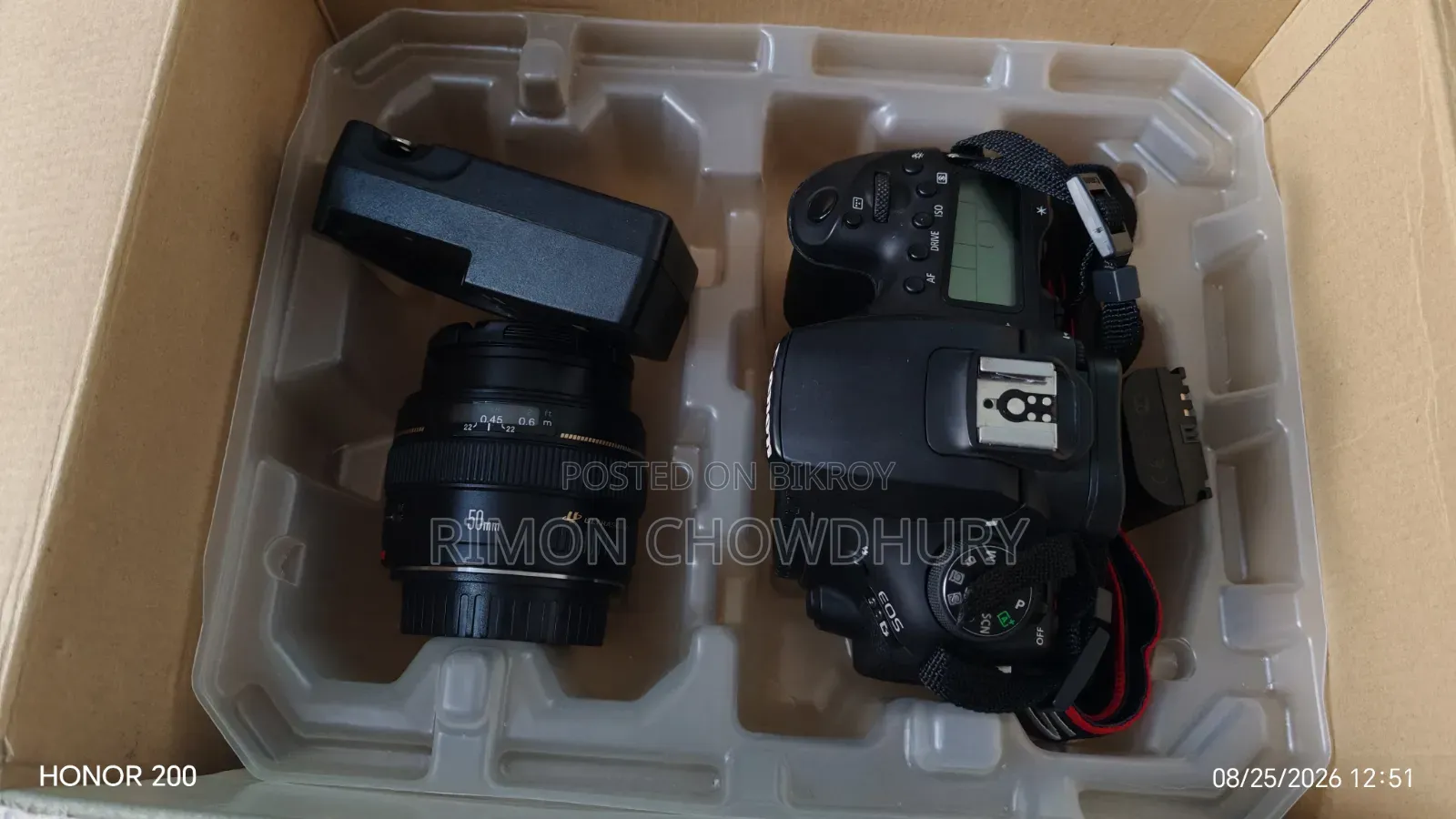 Canon Eos 90D With 50mm F1.4 USM Lense