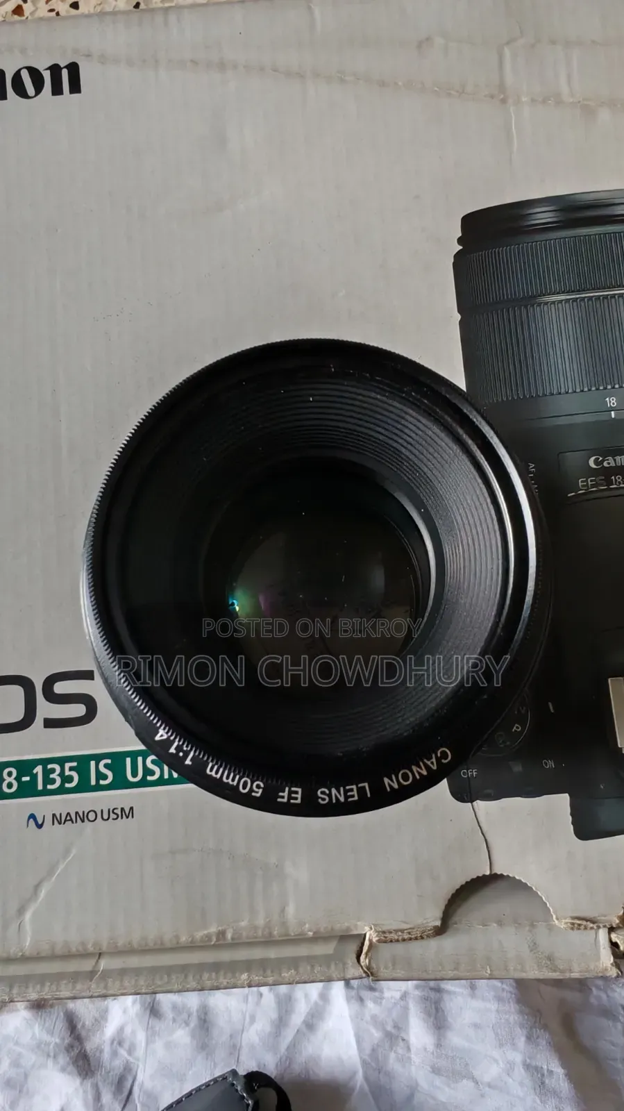 Canon Eos 90D With 50mm F1.4 USM Lense