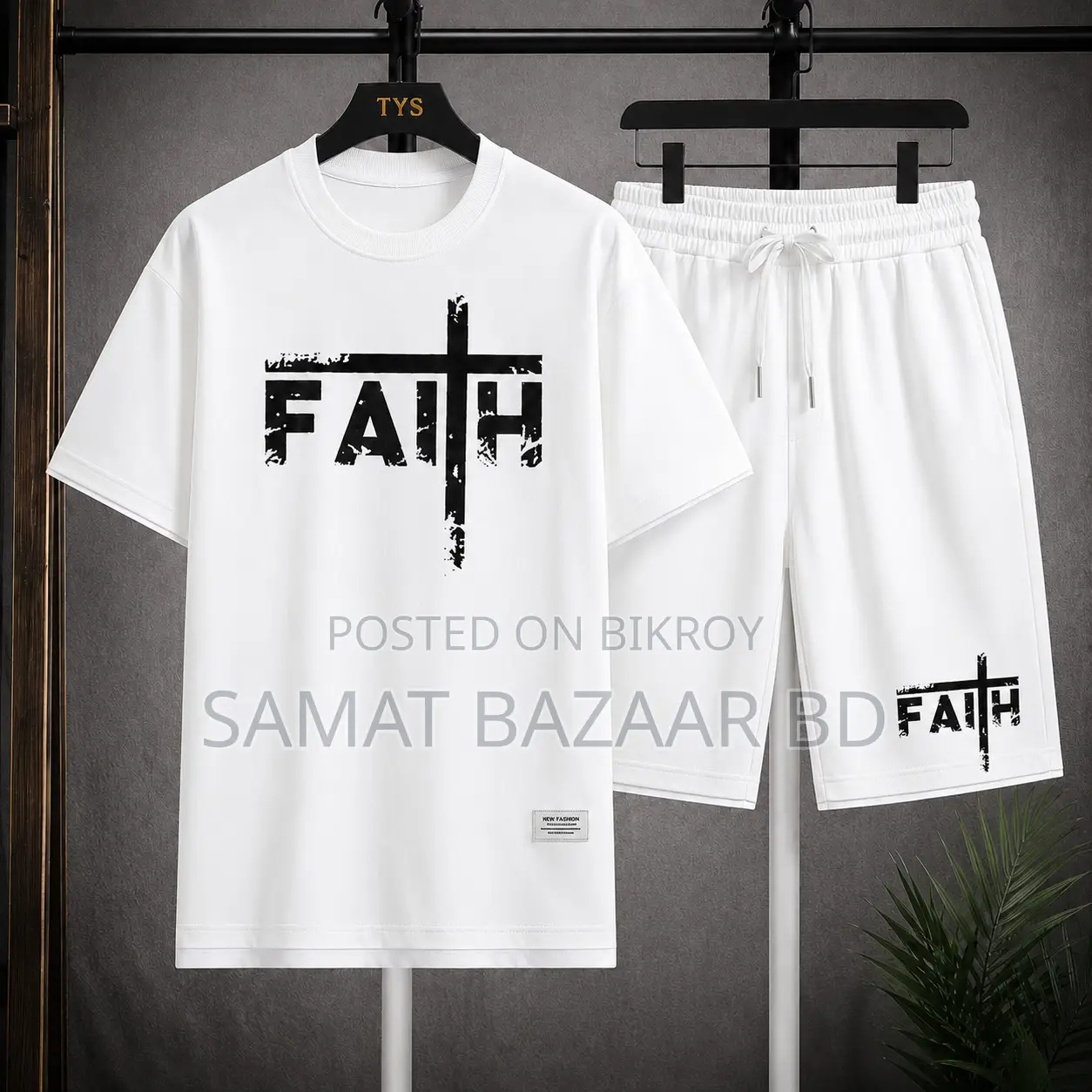 Men's Premium Mesh T-Shirt and Short Pant Set