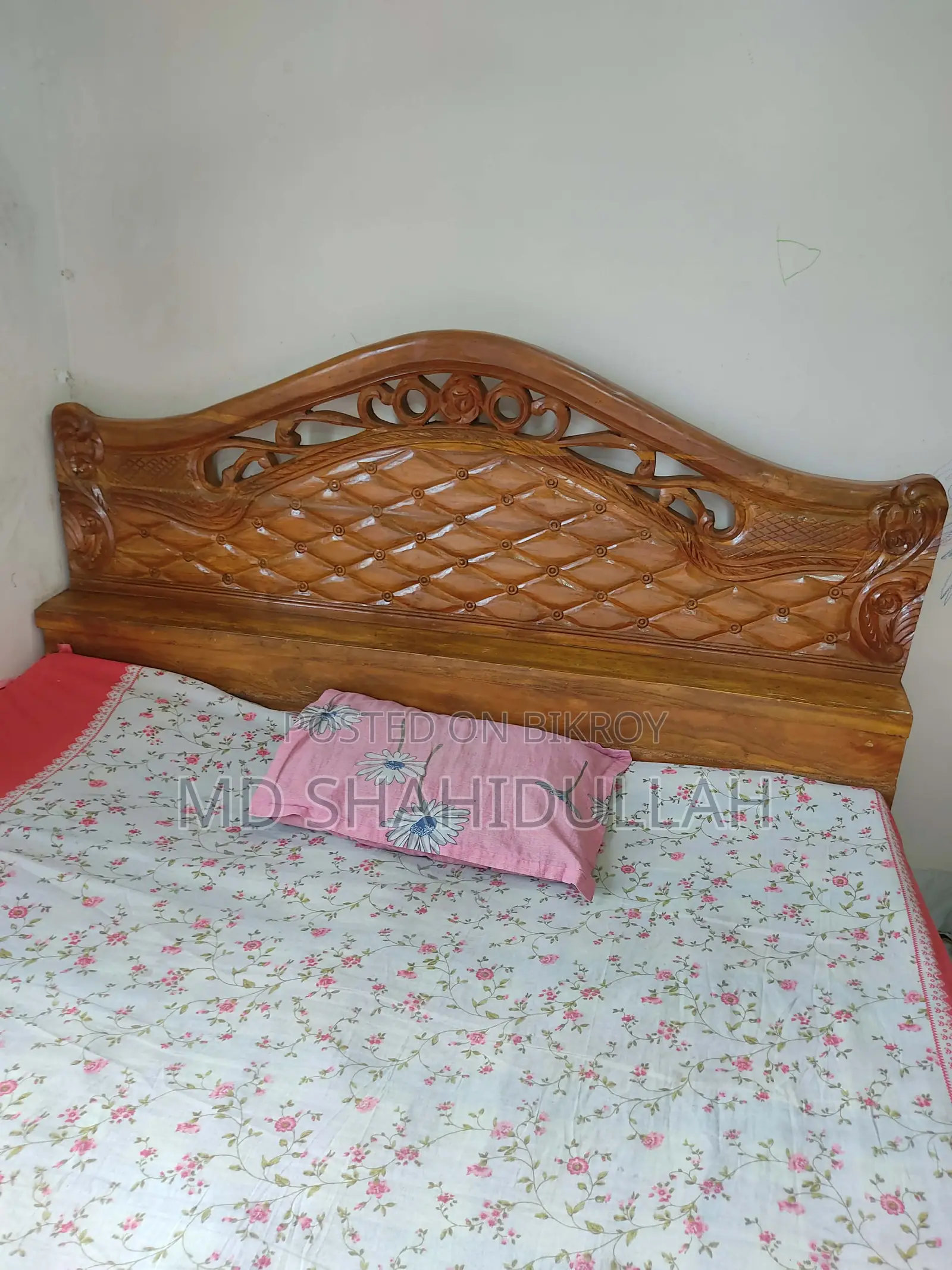 Wooden bed for sale