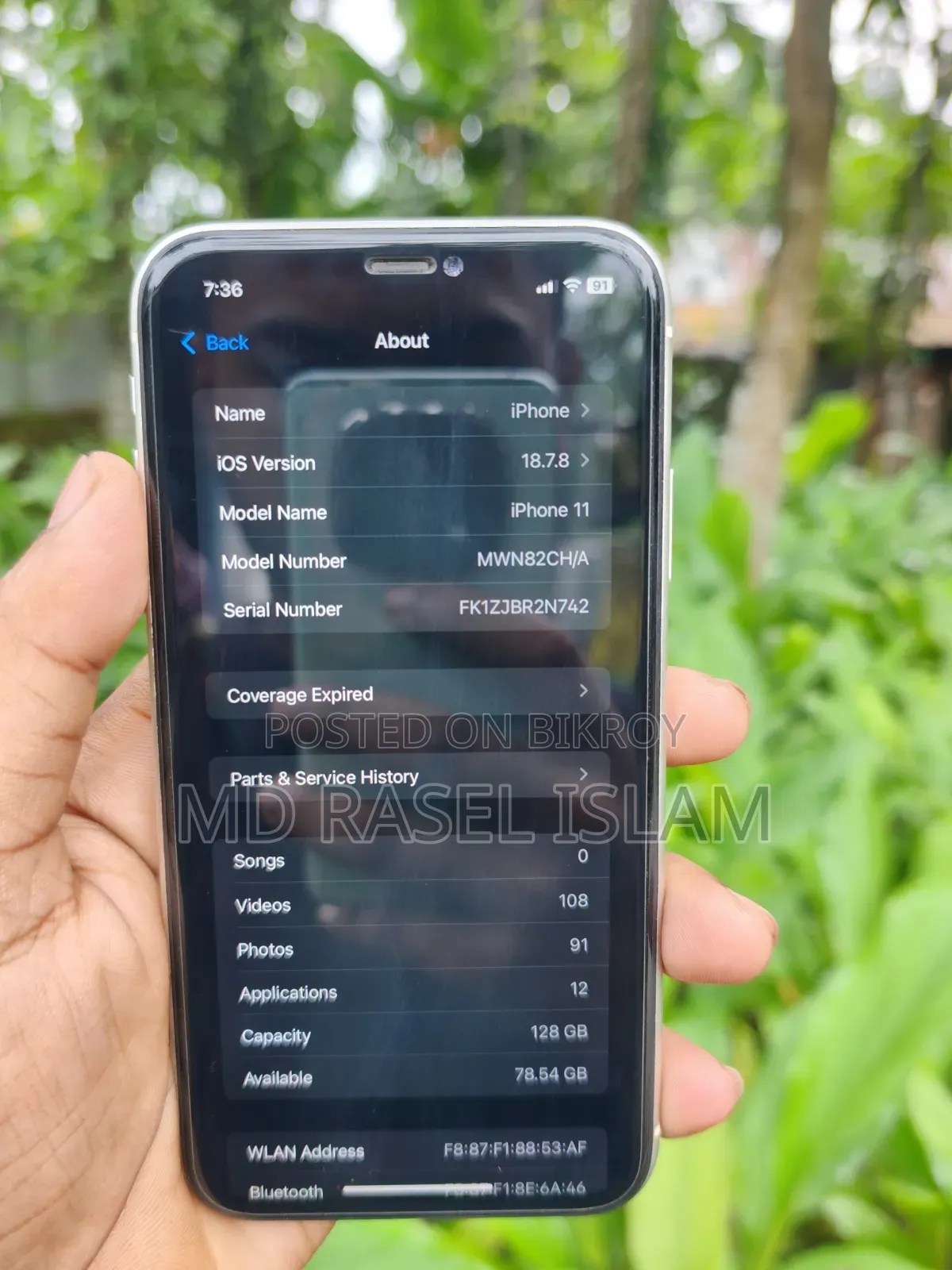 Apple iPhone 11 128 GB White