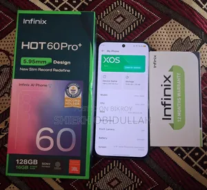 Infinix Hot 60 Pro+ 128 GB Black