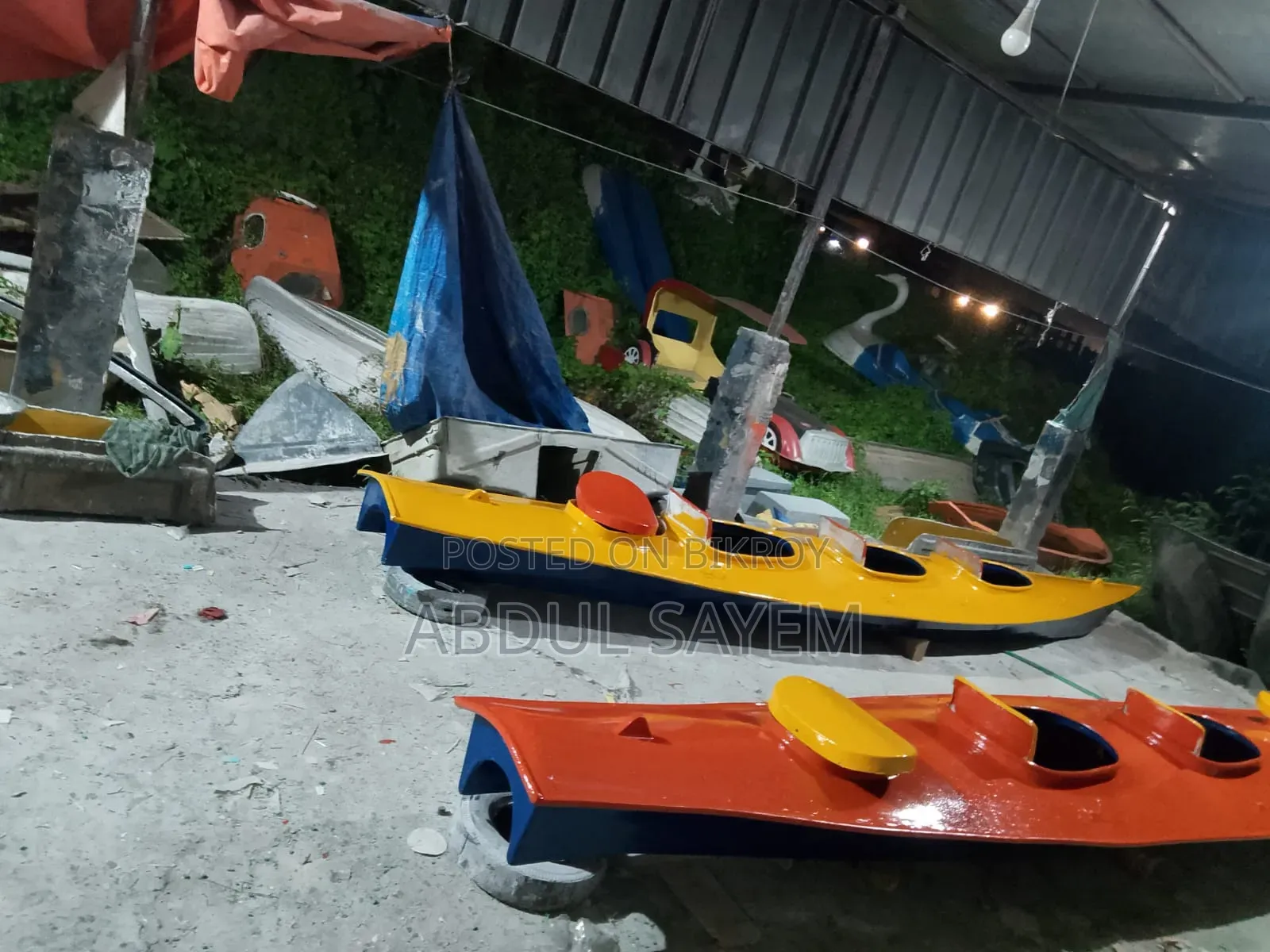 2 Person & 3 Person Kayak Boat