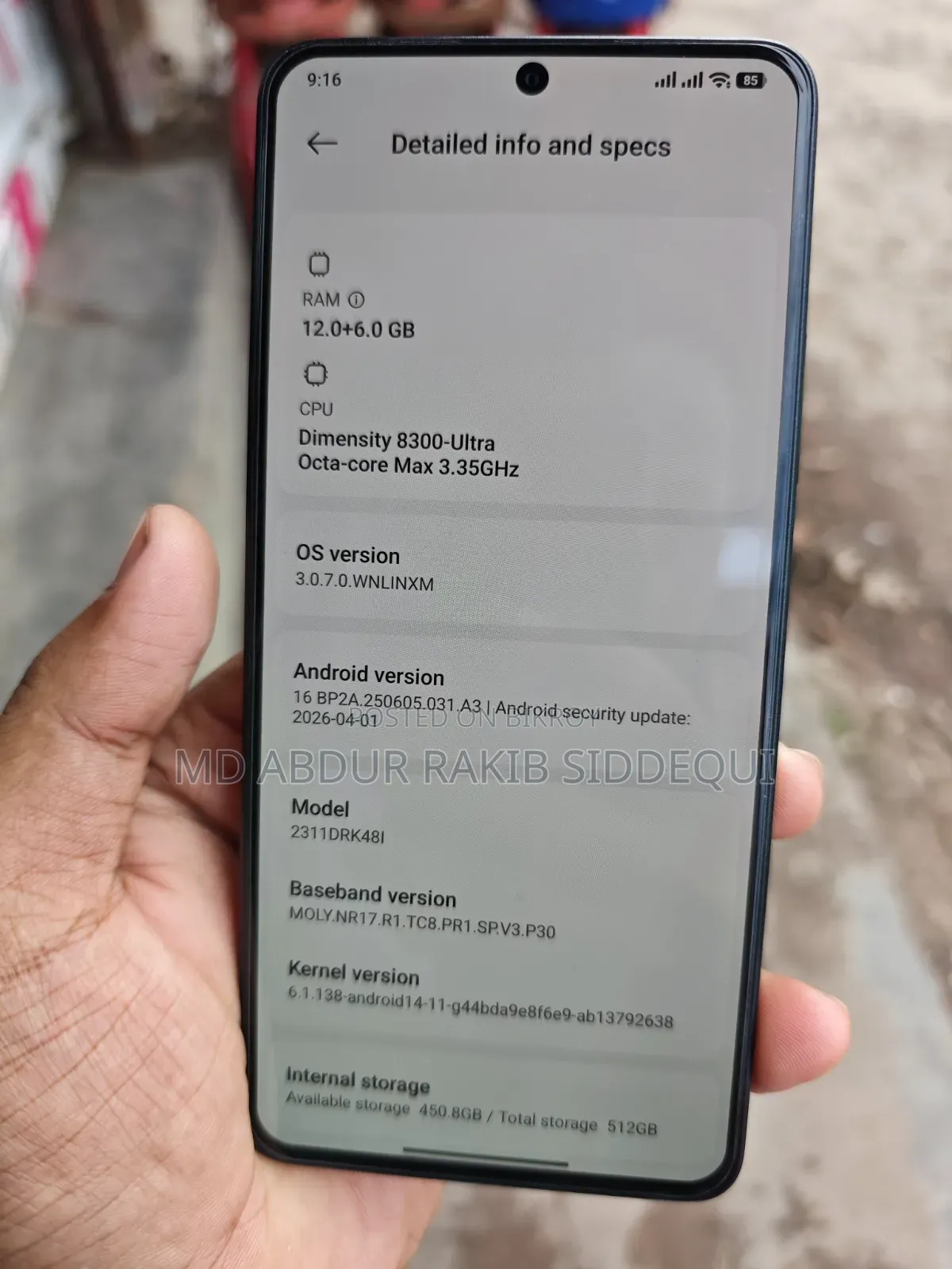 Xiaomi Poco X6 Pro 512 GB Black
