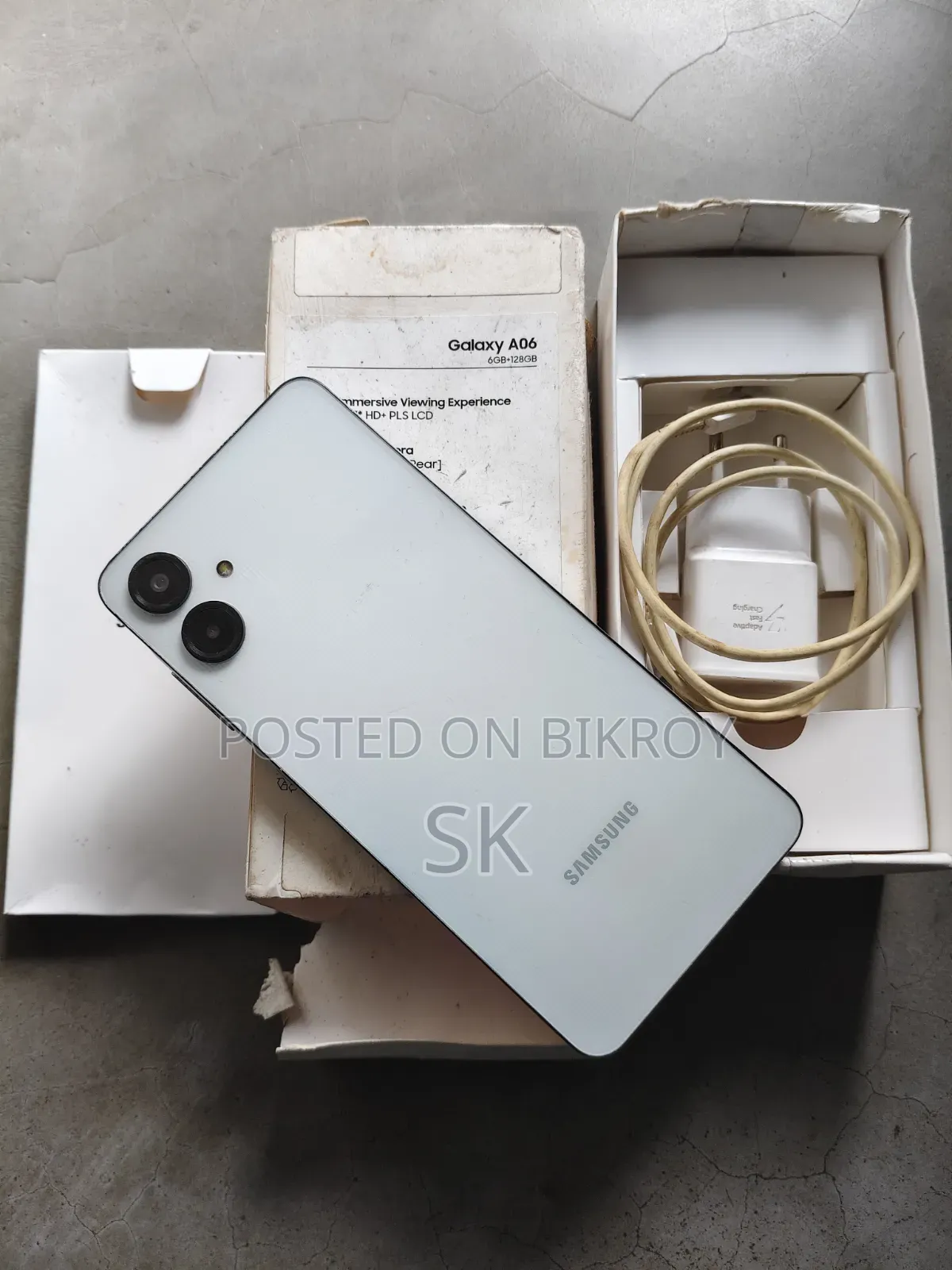 Samsung Galaxy A06 128 GB White