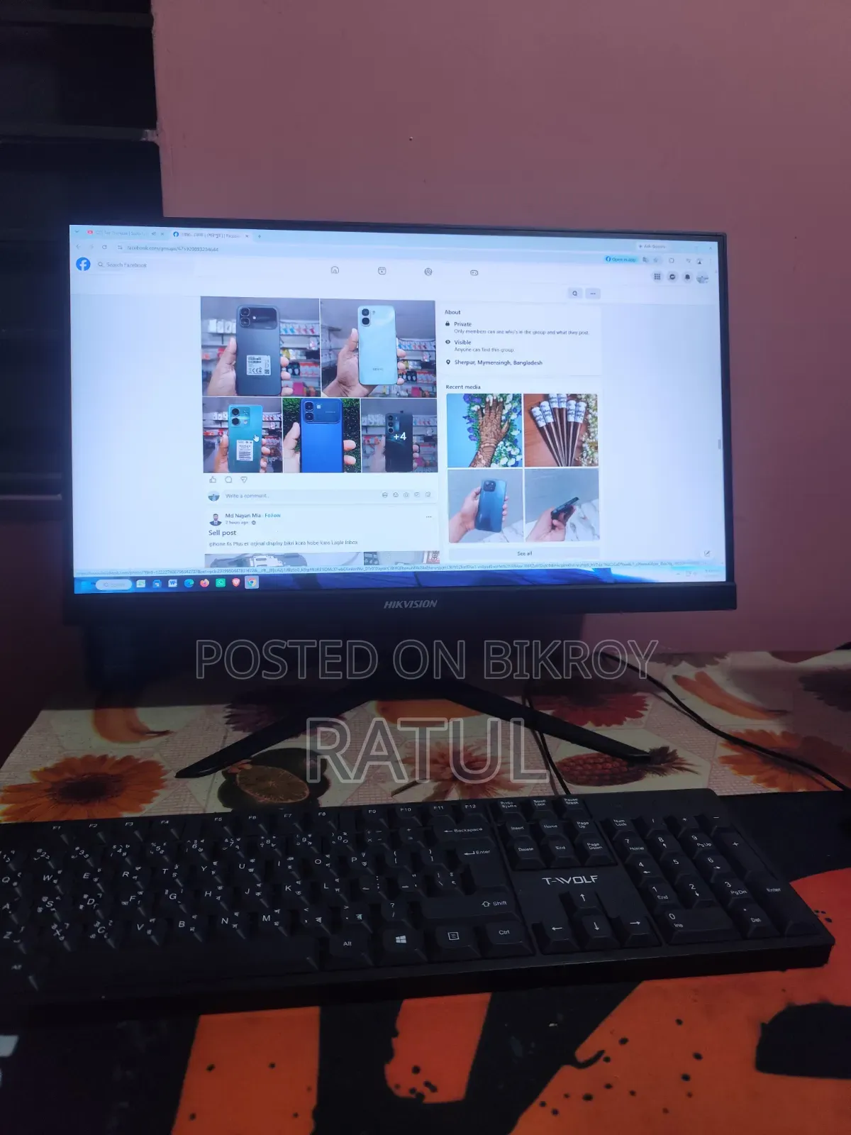 Desktop Computer Gigabyte 16GB AMD Ryzen 5 SSD 512GB