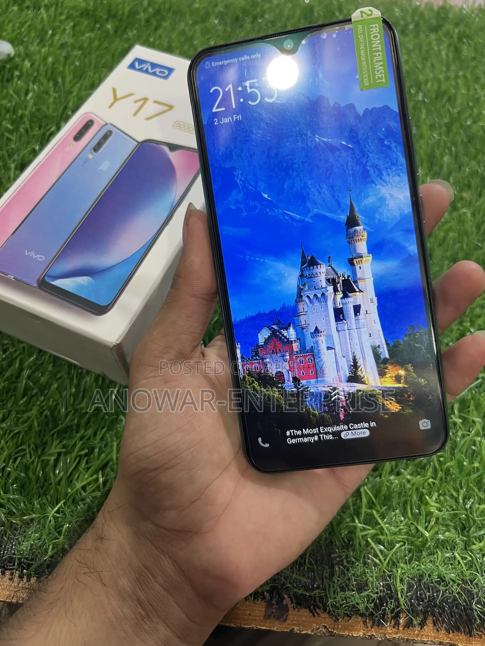 Vivo Y17 256 GB Silver