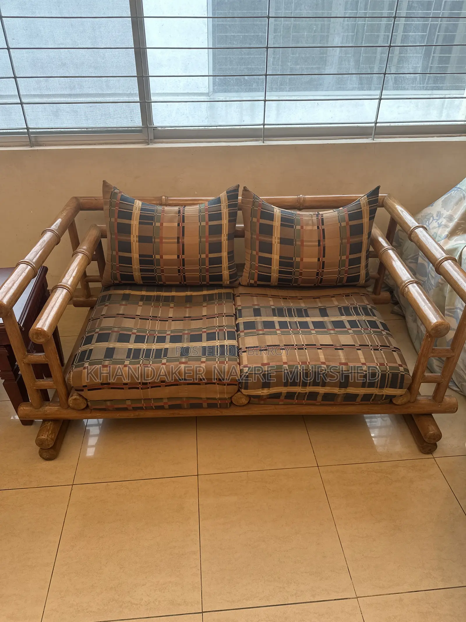Wooden Sofa Set