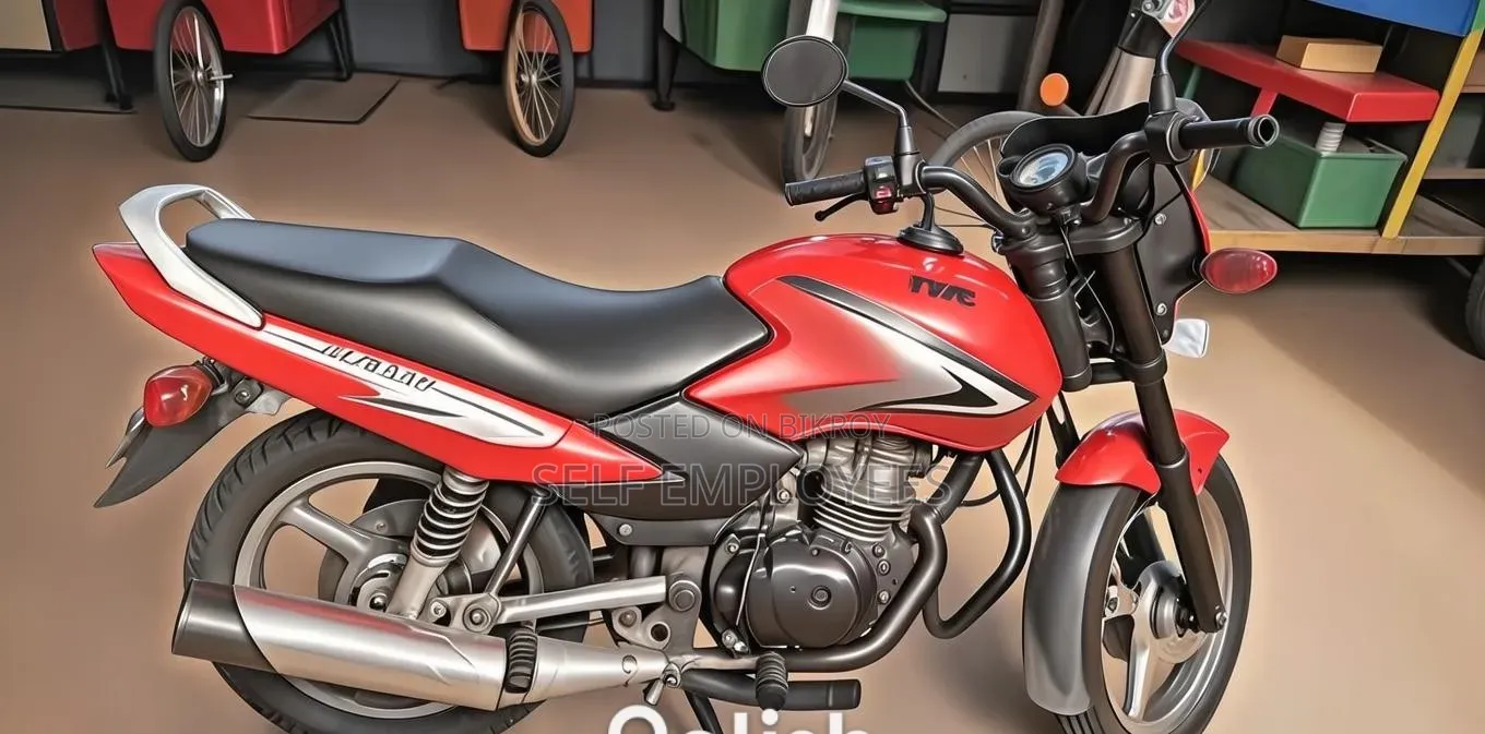টিভিএস মেট্রো ২০২১ লাল