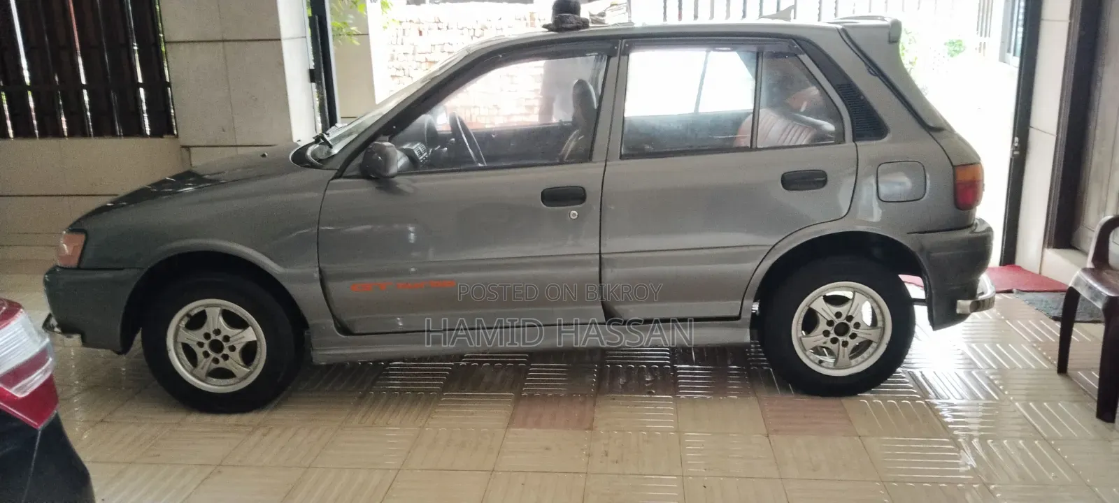 Toyota Starlet 1992 Gray