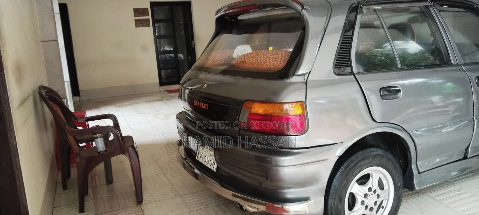 Toyota Starlet 1992 Gray