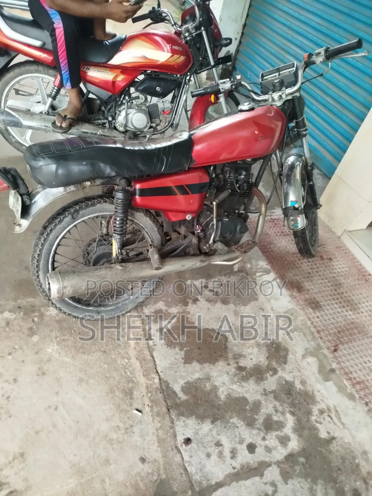 Honda CG110 2000 Red