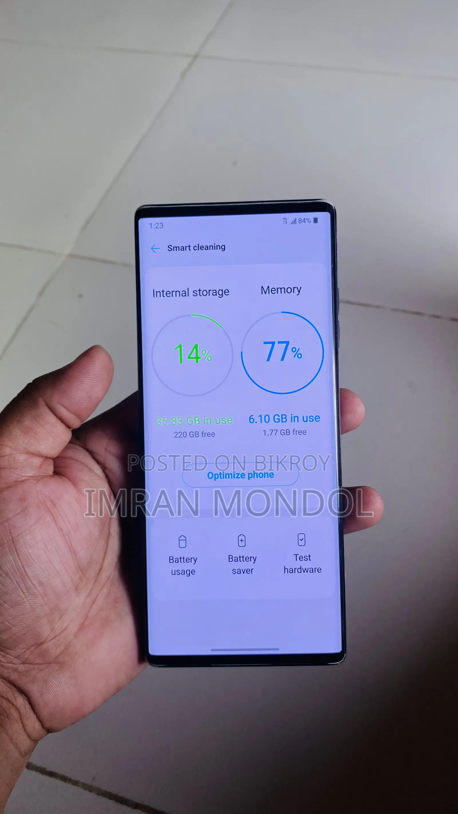 LG 256 GB Black
