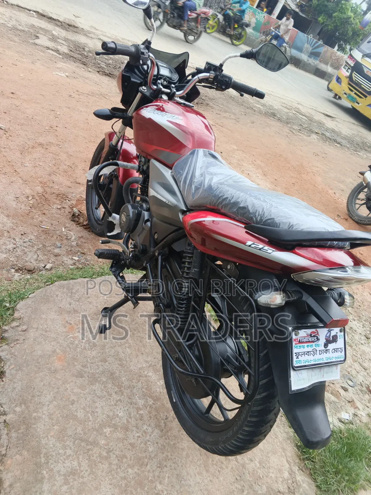 Bajaj Discover 125 2020 Red