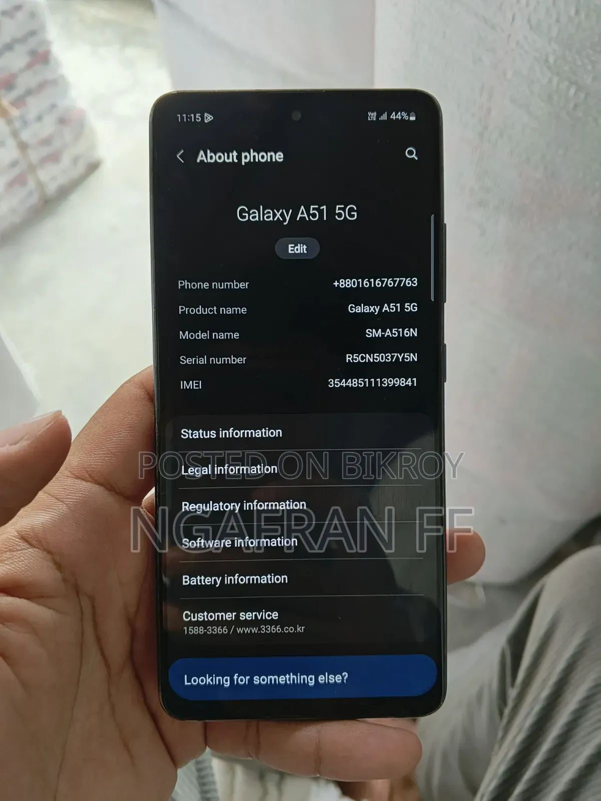 Samsung Galaxy A51 5G 128 GB Black