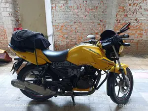 TVS Apache RTR 160 2v Refresh X-connect 2012 Yellow