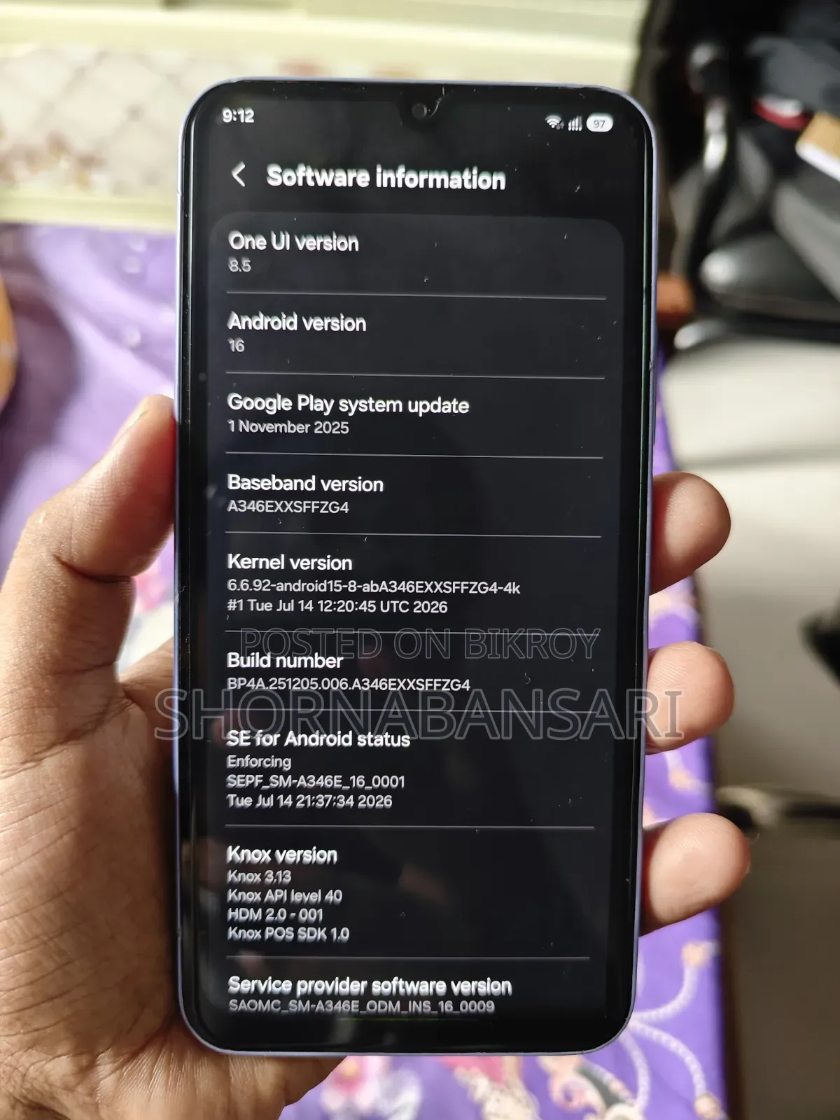 Samsung Galaxy A34 5G 128 GB Blue