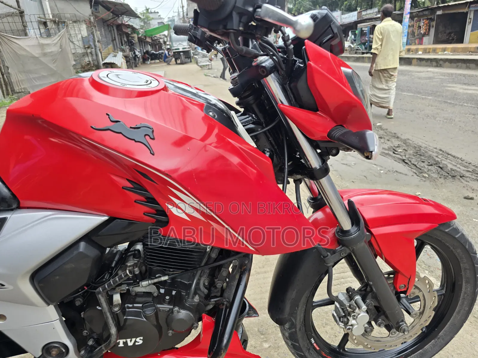 TVS Apache RTR 160 4V 2020 Red