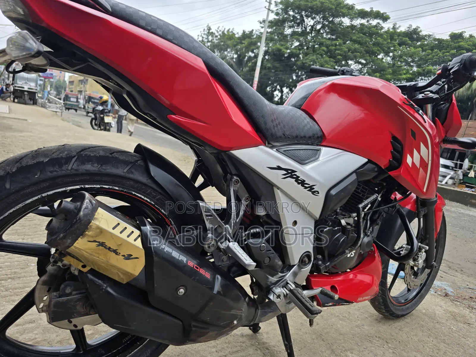 TVS Apache RTR 160 4V 2020 Red