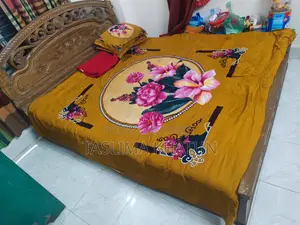 সেগুন কাঠের Bed Sell করা হবে জালিম সহ