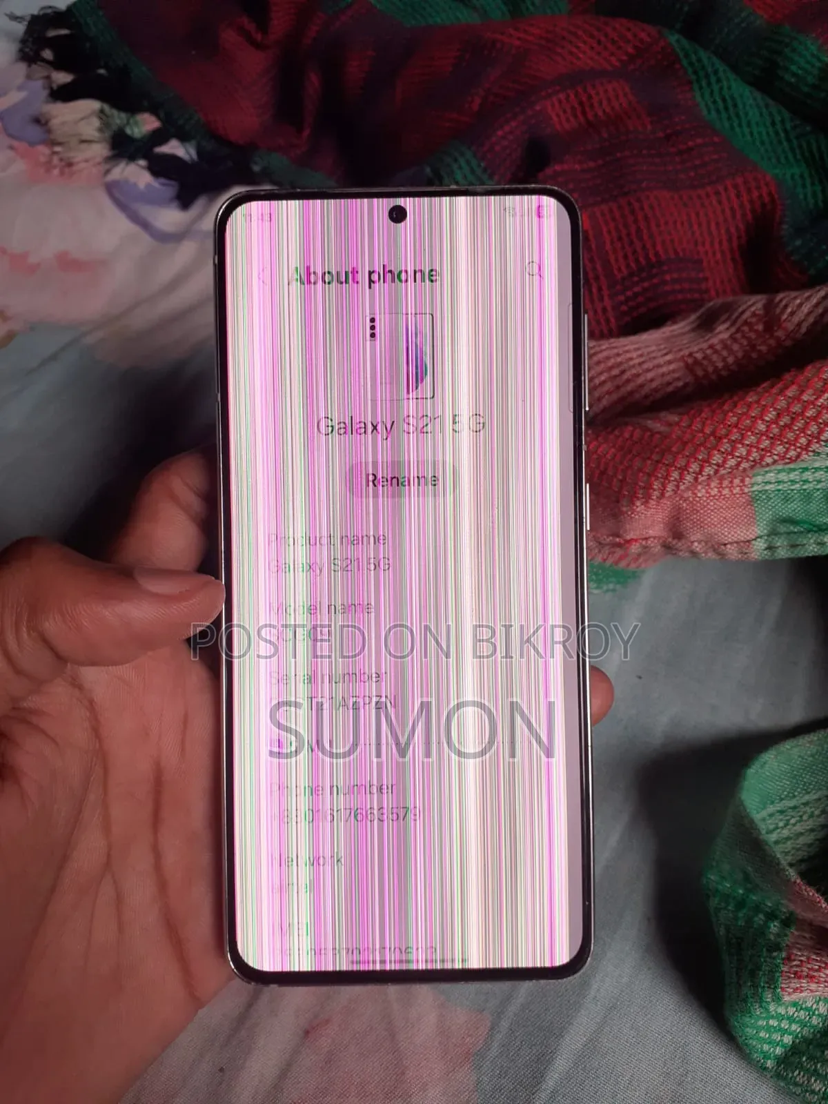 Samsung Galaxy S21 5G 256 GB White