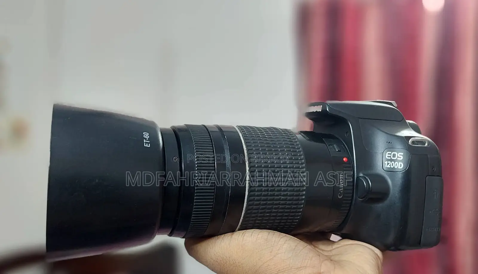 Canon 1200d & 75-300mm Zoom Lens