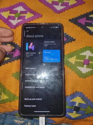 Xiaomi Redmi Note 10 Pro Max 128 GB Black