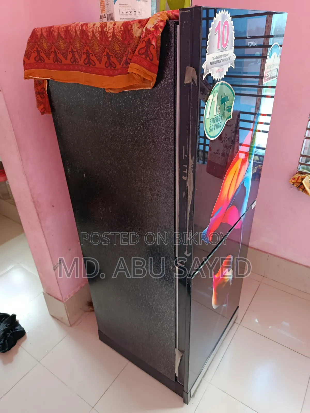 Konka KRT200GB Top Mounted Refrigerator