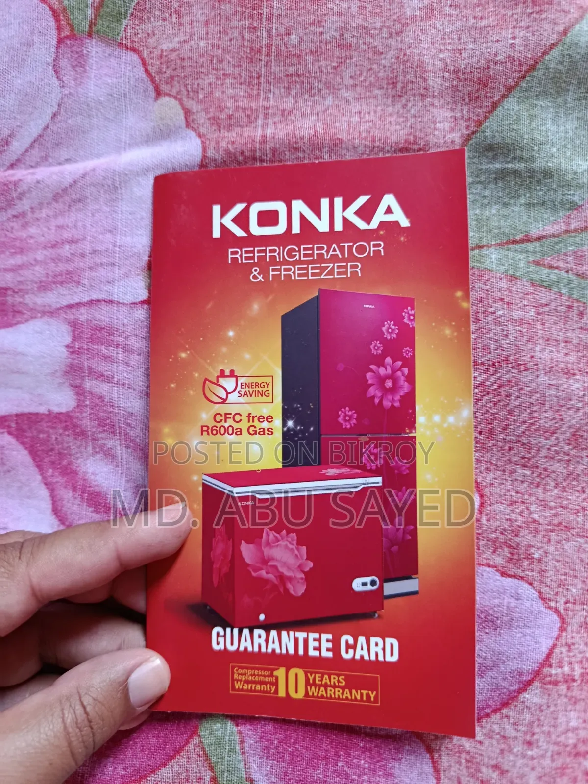 Konka KRT200GB Top Mounted Refrigerator