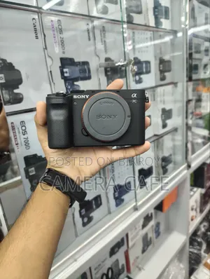 Sony A7C Camera Body Black Shutter Only 200+-