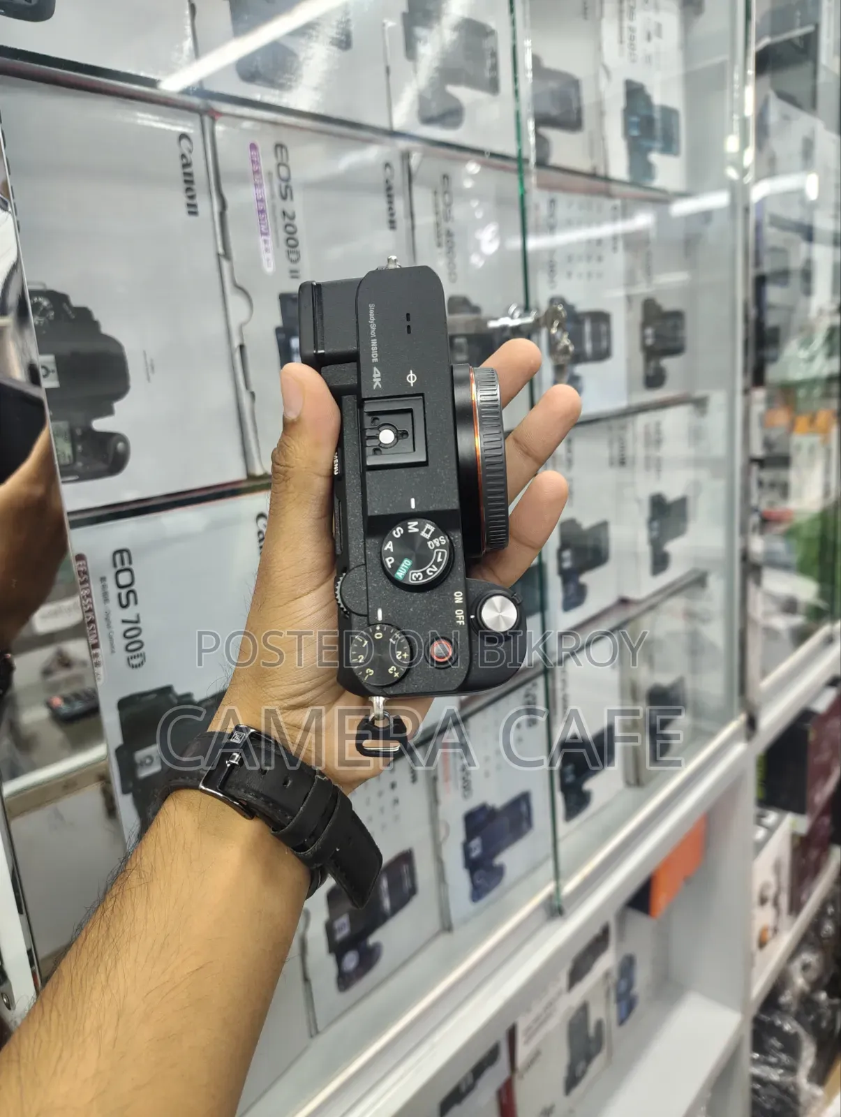 Sony A7C Camera Body Black Shutter Only 200+-