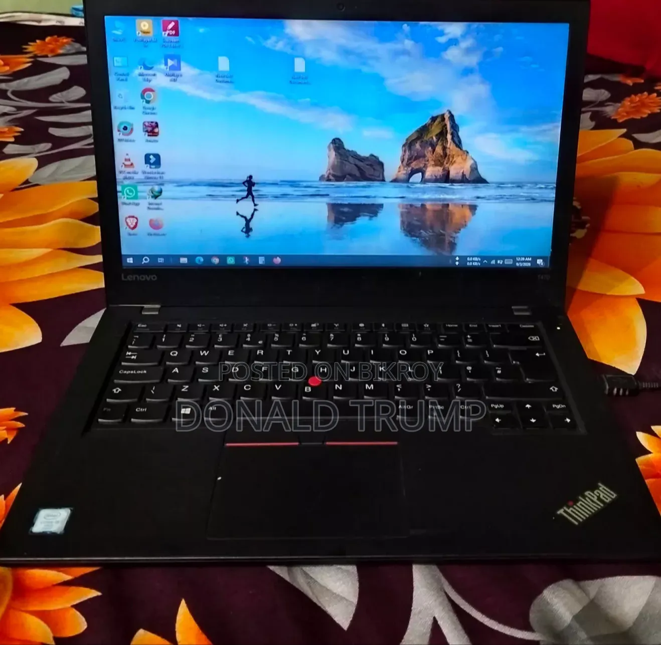 Laptop Lenovo ThinkPad T470 8GB Intel Core i5 SSD 256GB