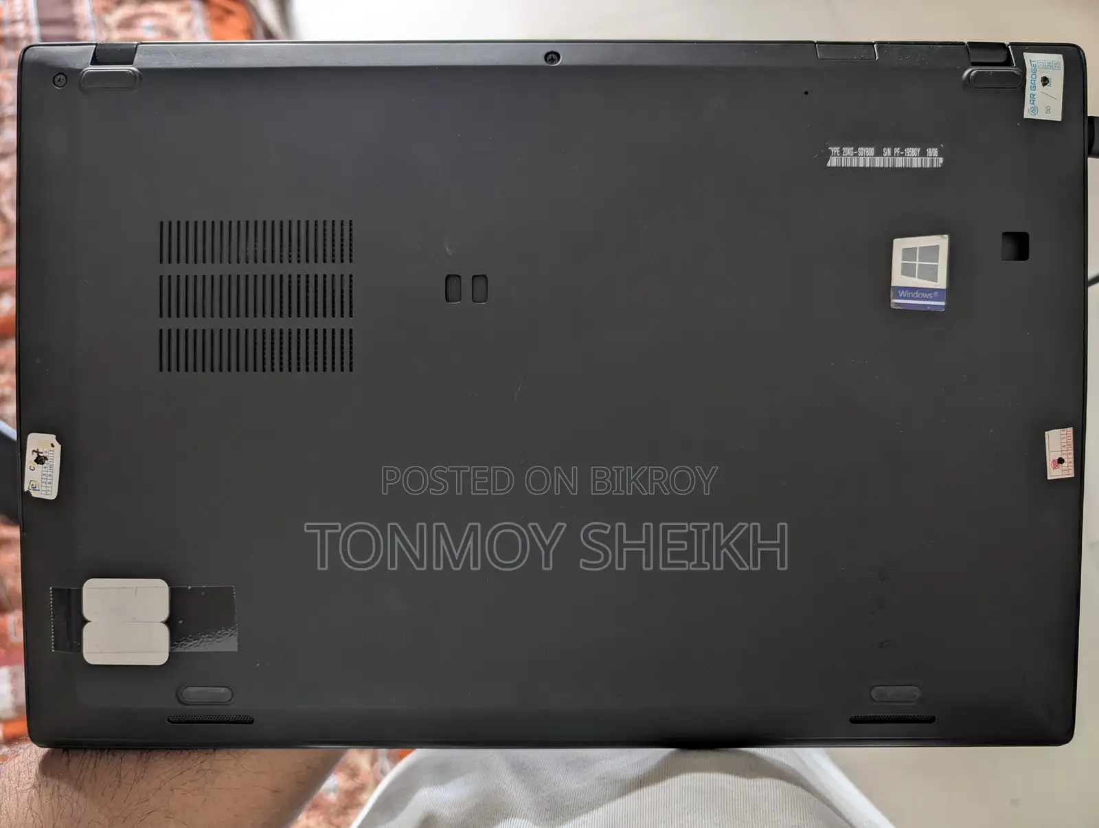 Laptop Lenovo ThinkPad X1 Carbon 8GB Intel Core i5 SSD 256GB
