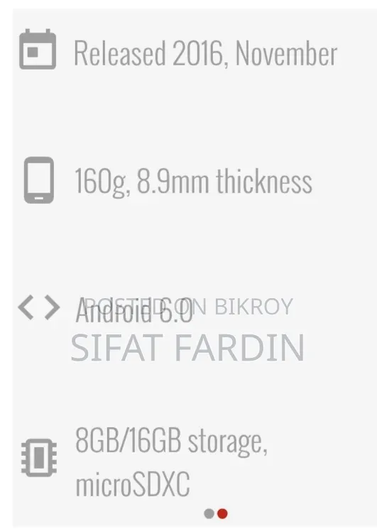 Samsung Galaxy J2 Prime 8 GB Black