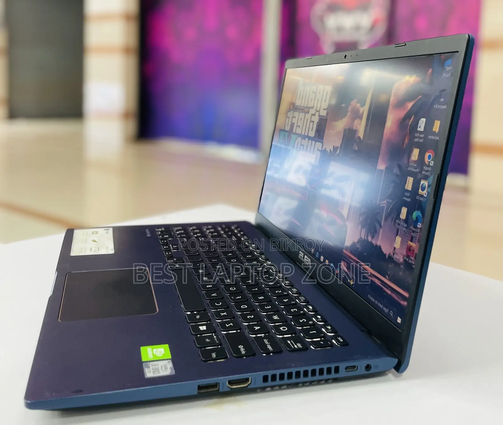 Laptop Asus 8GB Intel Core i5 SSD 256GB