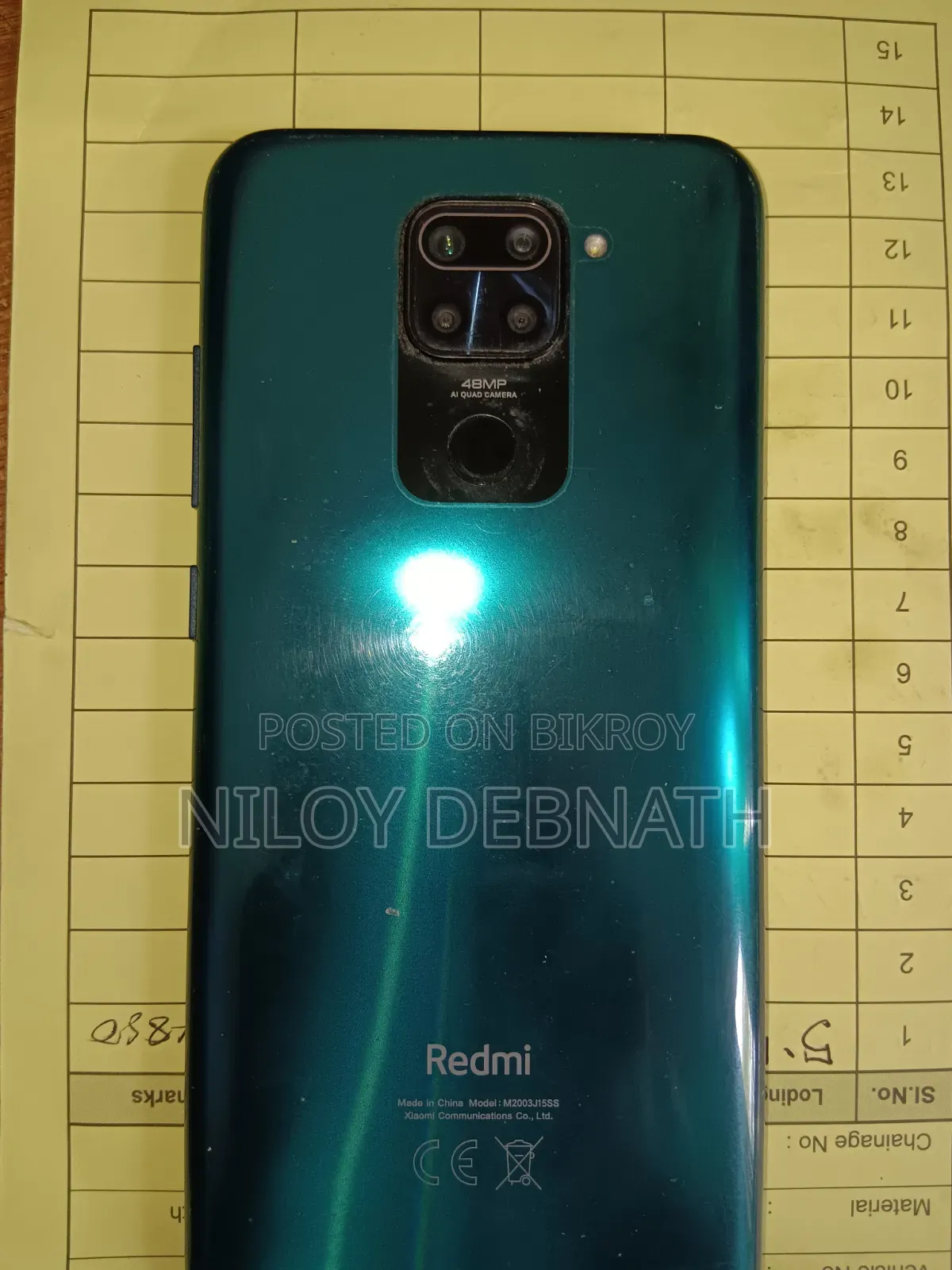Xiaomi Redmi Note 9 128 GB Blue