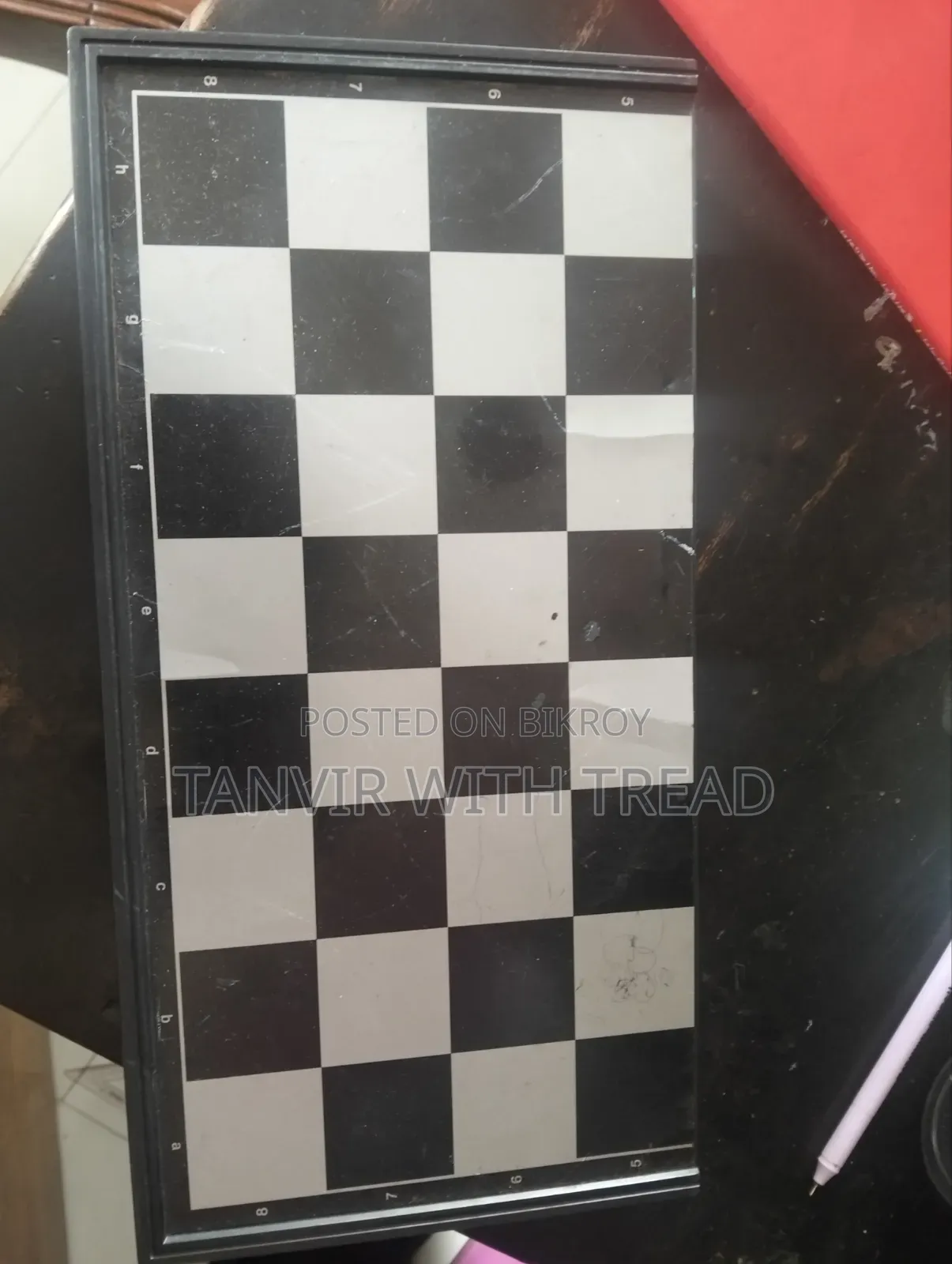 Chess Board (Magnetic). গুটি বাদে
