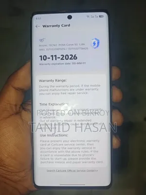 Tecno Pova Curve 256 GB Silver