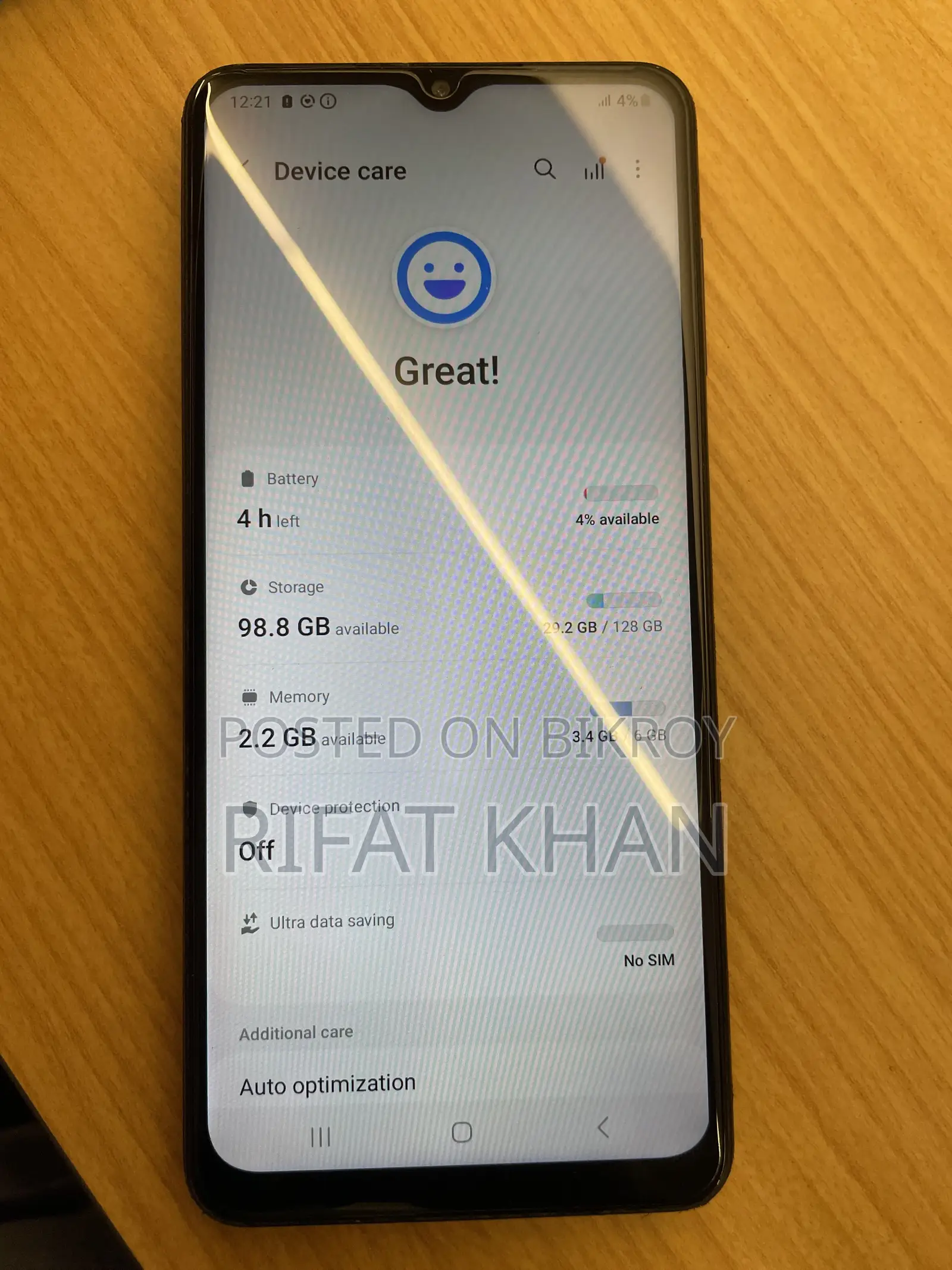Samsung Galaxy M12 (India) 128 GB Blue