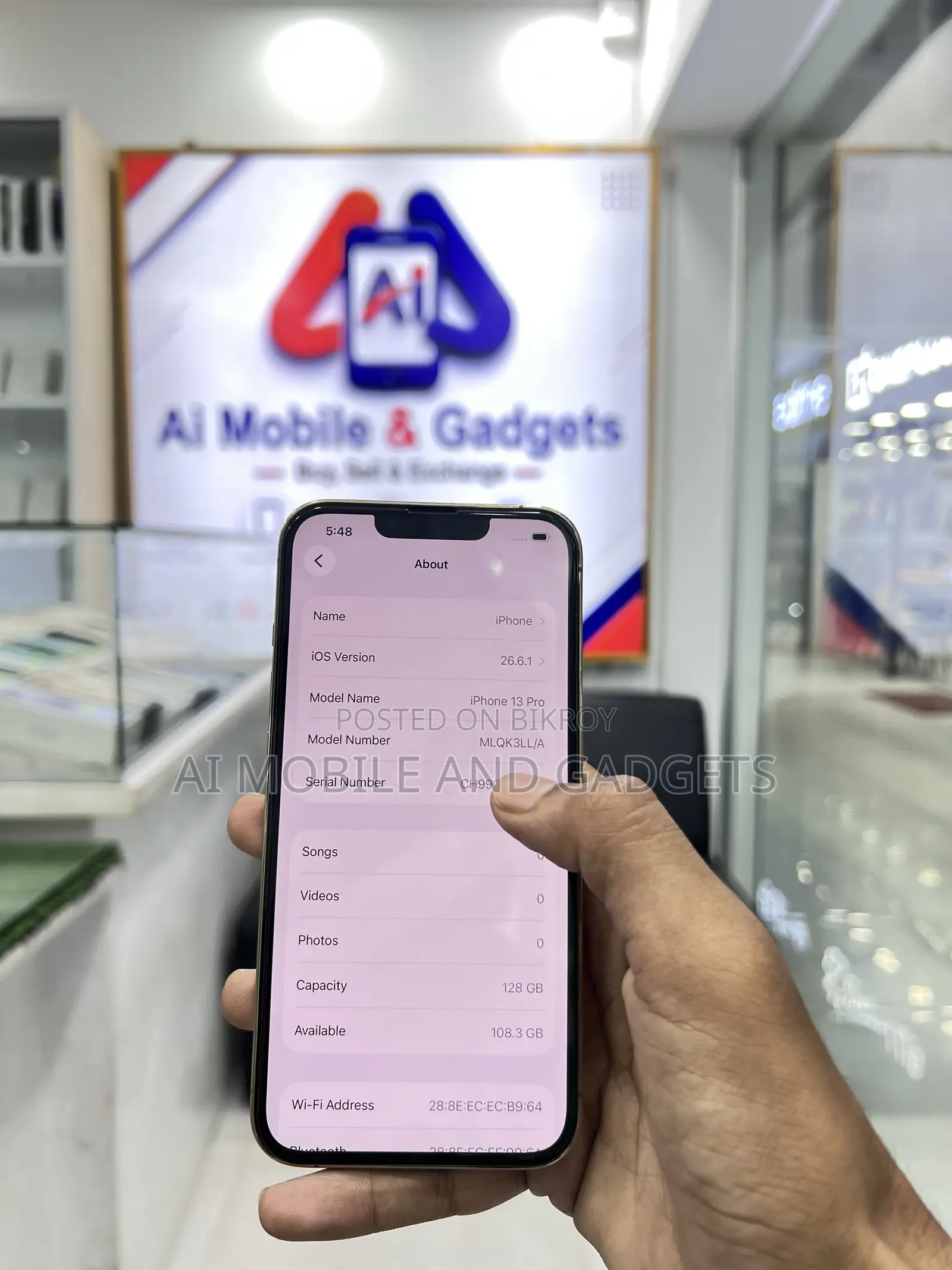 Apple iPhone 13 Pro 128 GB Gold