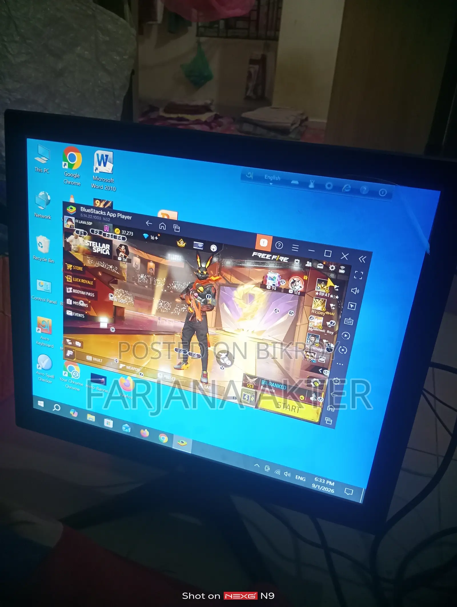 Desktop Computer HP 290 G4 8GB Intel Core i7 SSD 256GB