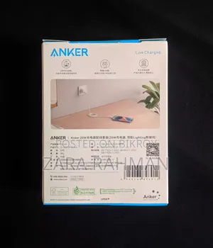 Ankar 20w Fast Charger (Adapter+C to Lightning Cable)