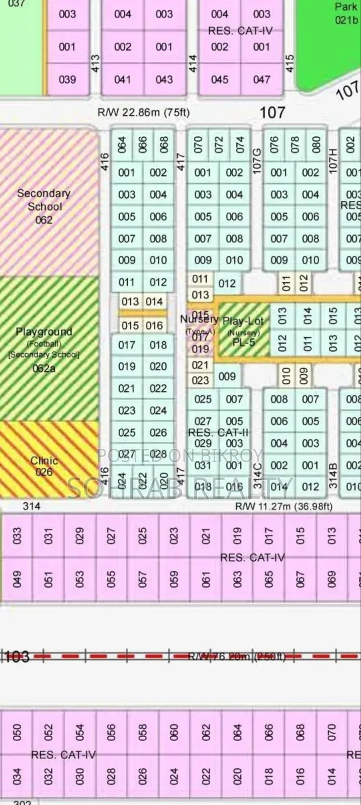 5 Katha EF Purbachal, Sector #10