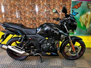 TVS Apache RTR 160 2V 2017 Black