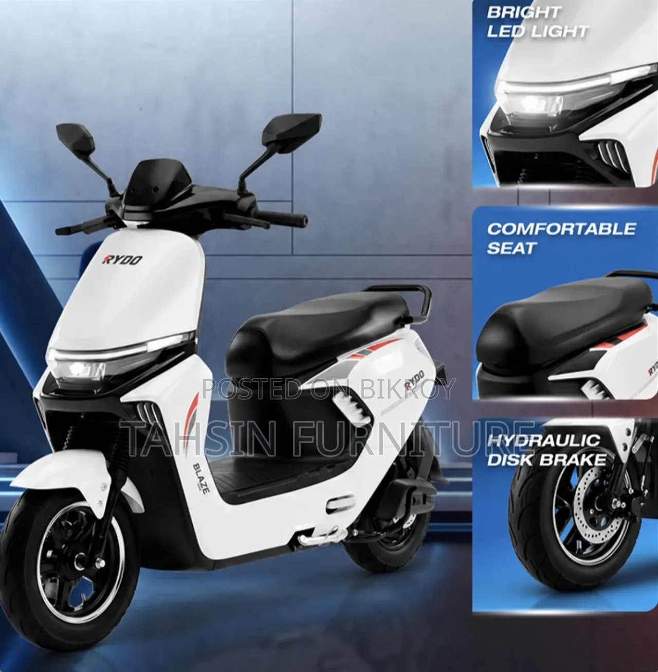 New Motorcycle 2026 White