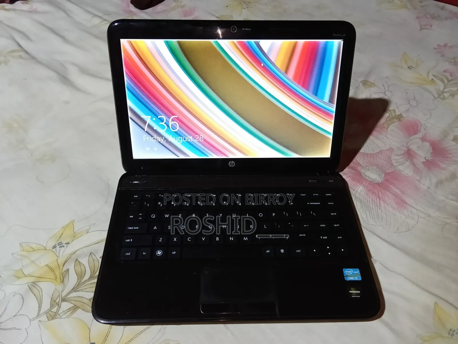 Laptop HP Pavilion G4 4GB Intel Core i5 SSD 128GB