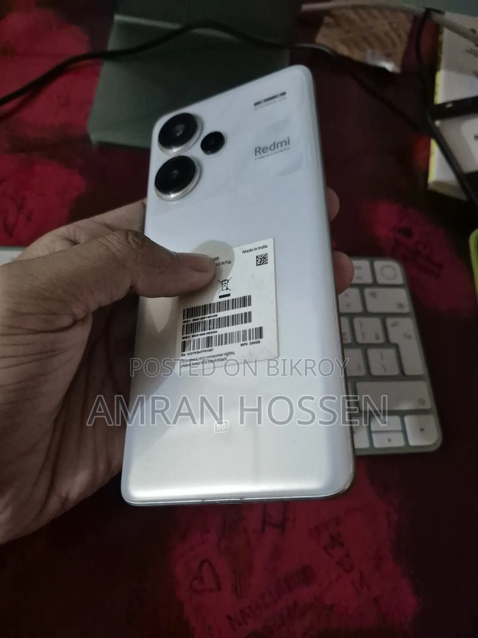 Xiaomi Redmi Note 13 Pro+ 256 GB White