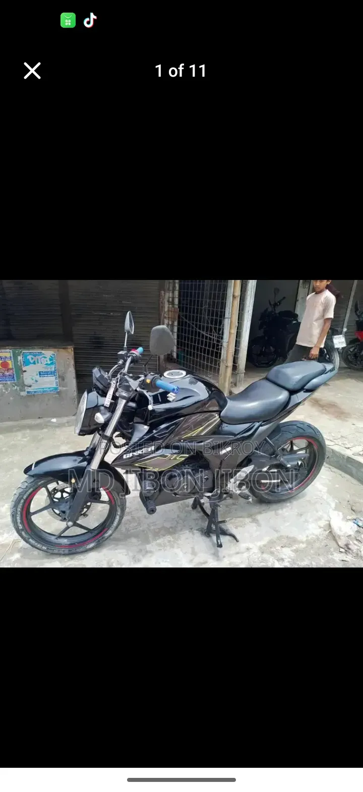 Suzuki Gixxer 2022 Blue