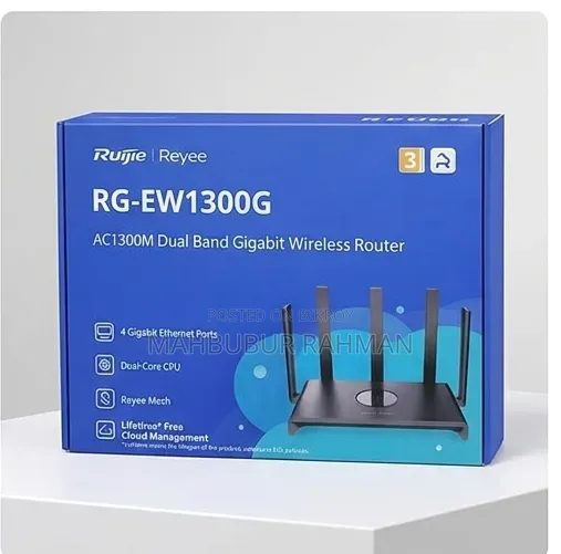 Ruijie RG-EW1300G 1300M Dual-Band Gigabit WiFi Router