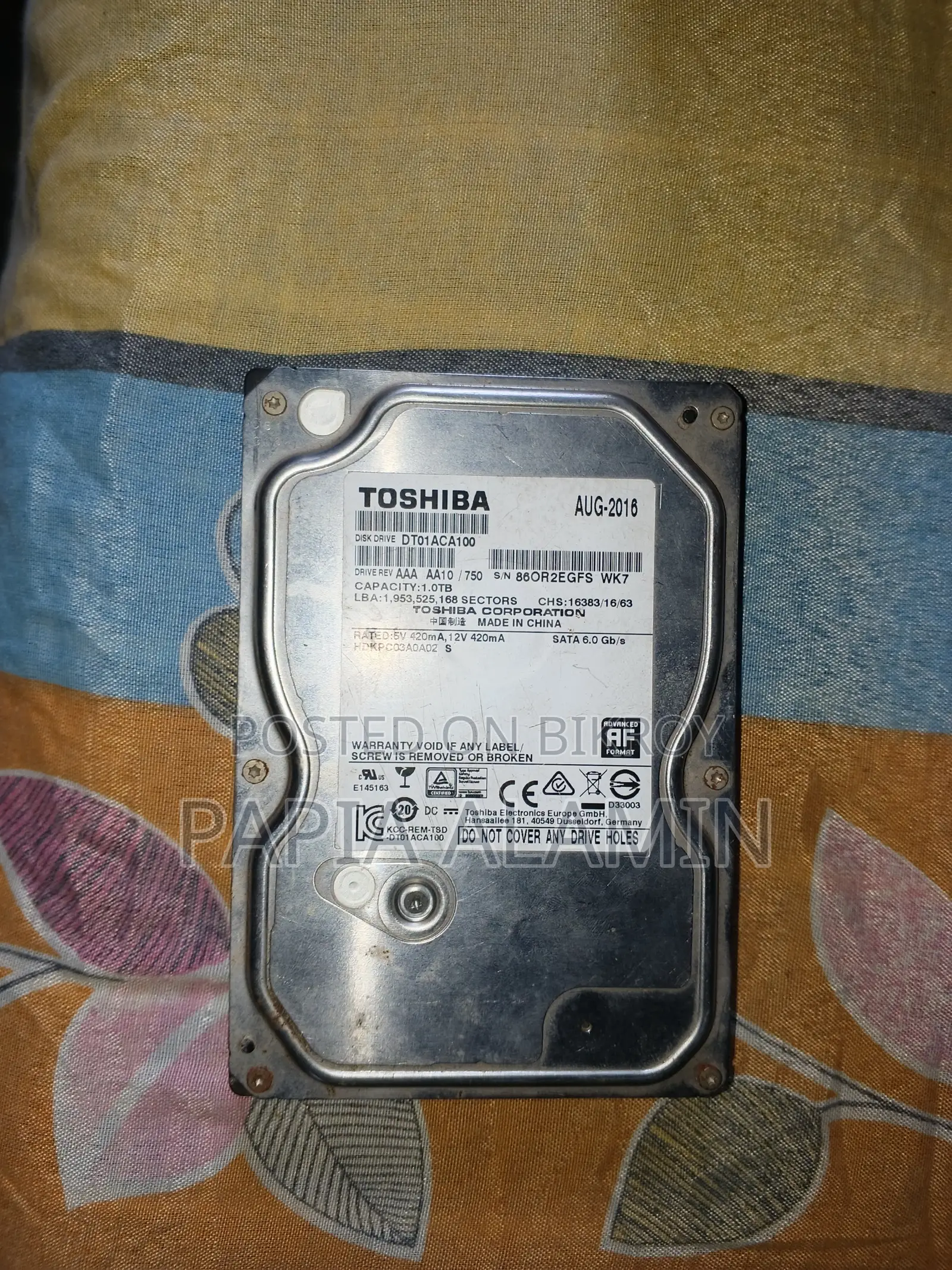 Desktop Computer Asus A4110 4GB Intel Pentium HDD+SSD 128GB